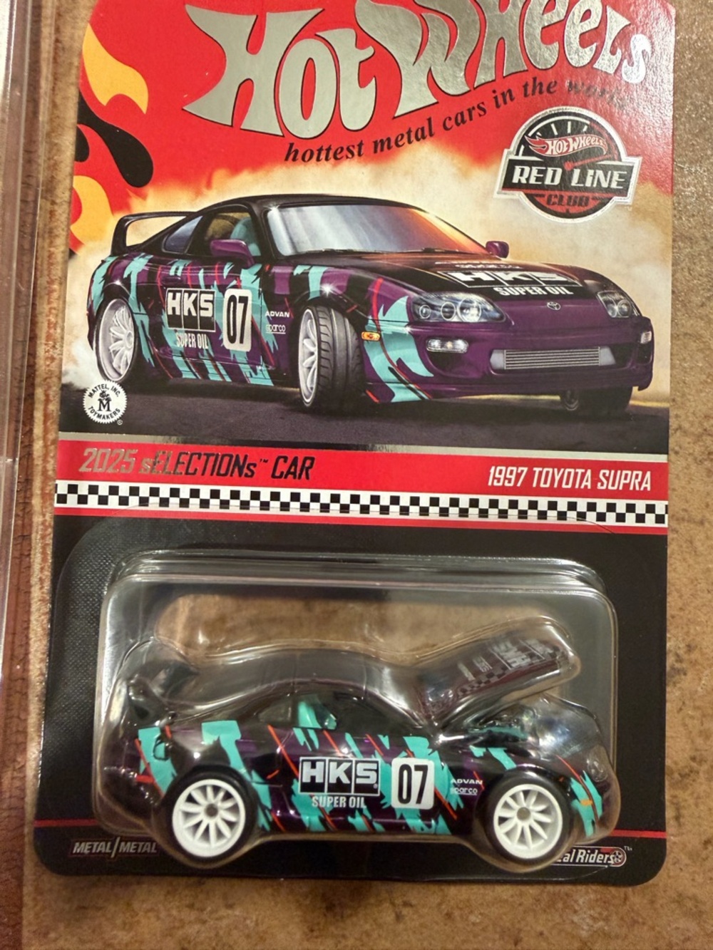 Hot wheels RLC redline club 1997 Toyota Supra